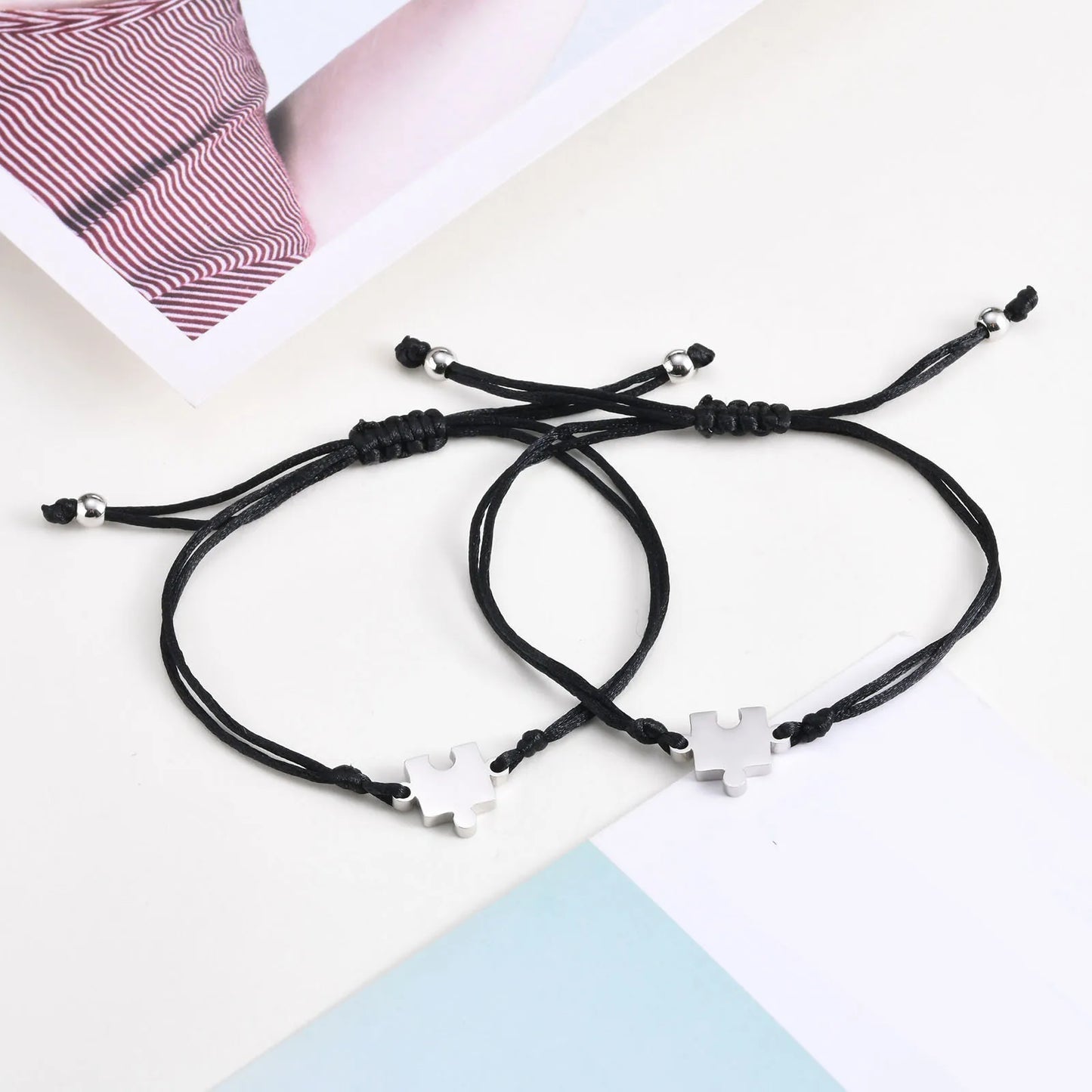 Matching String Bracelets