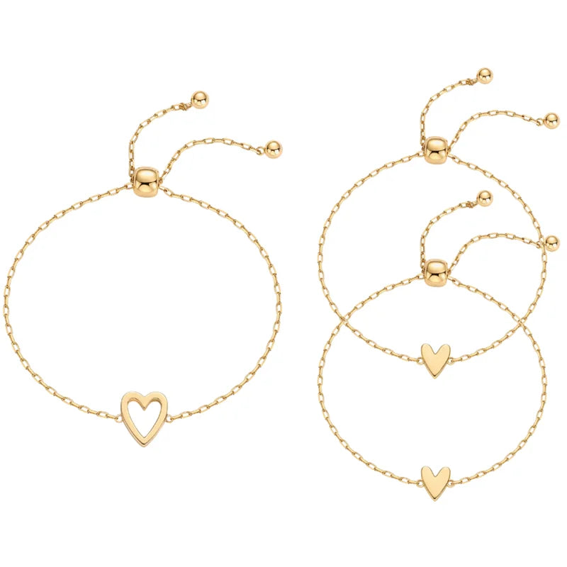 Mutter Tochter Armband 3er Set