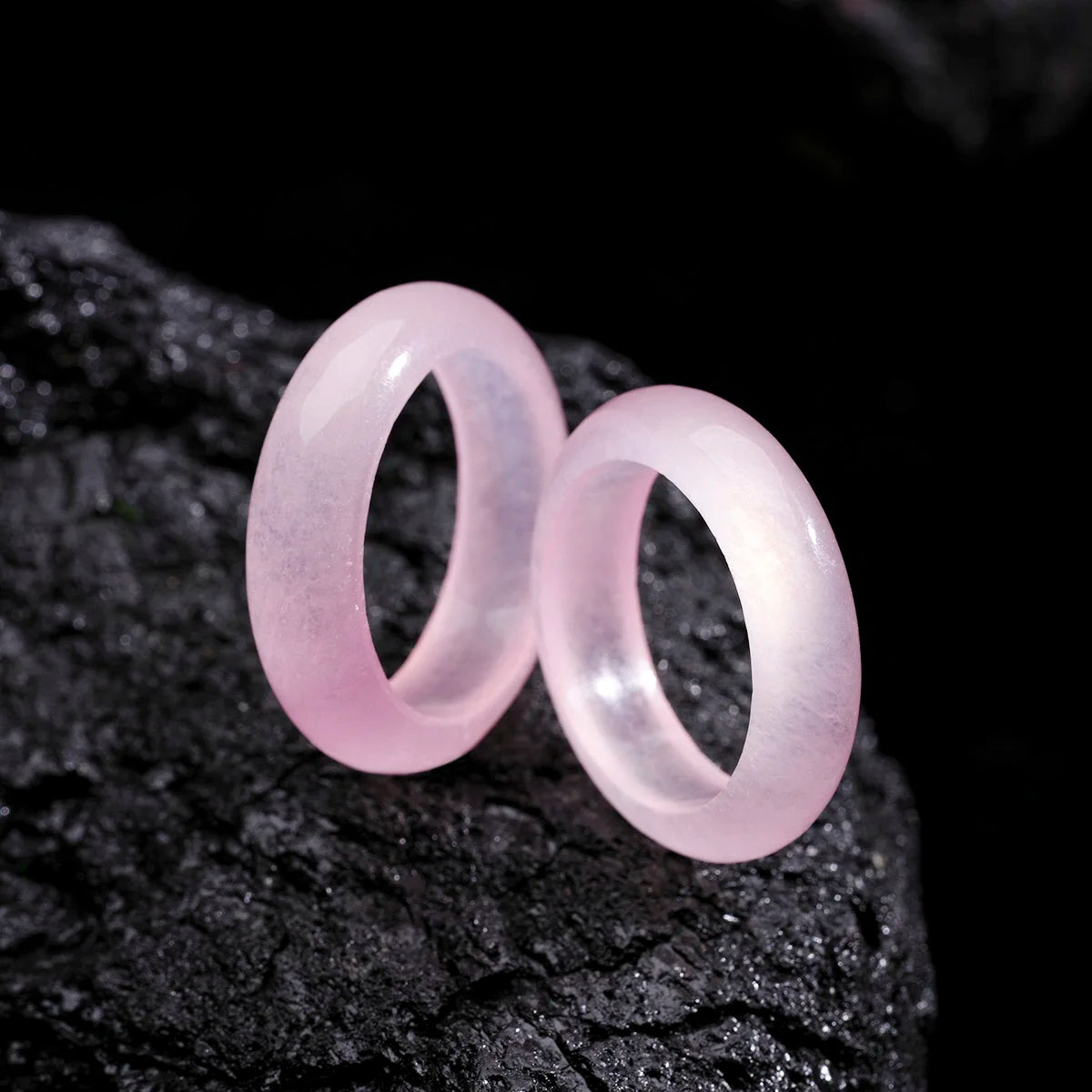 Personalized Couples Birthstone Rings