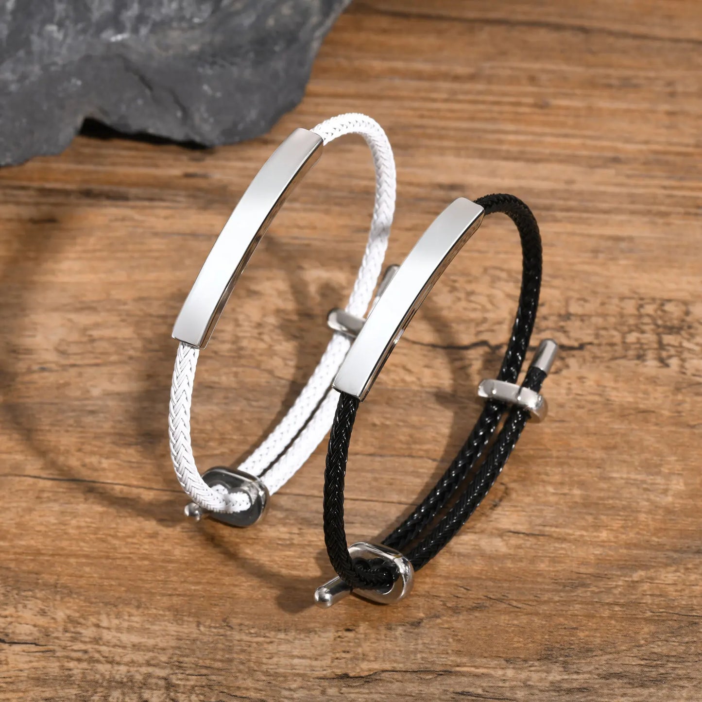 Liebes Armband Für Paare Leder