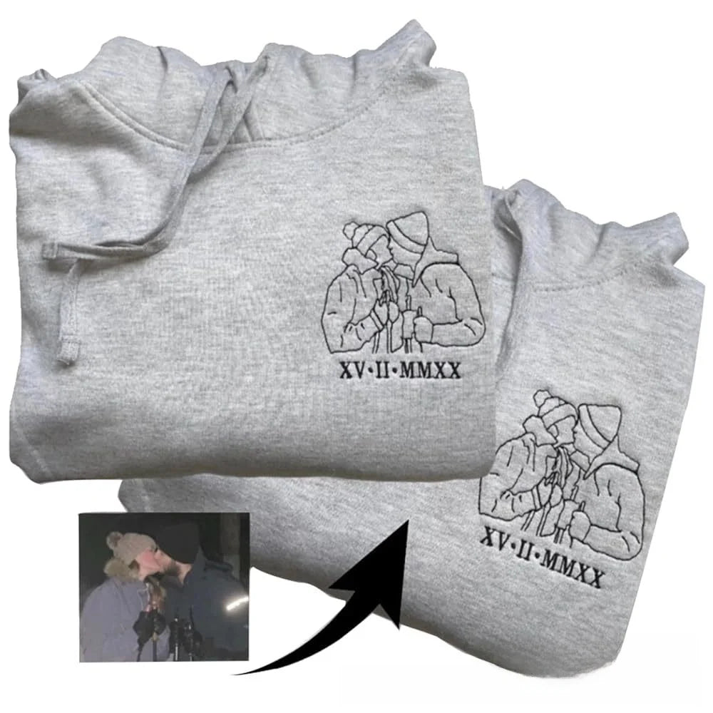 Partner Pullover Initialen