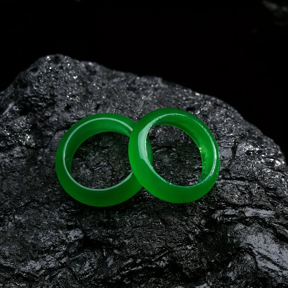 Personalized Couples Birthstone Rings