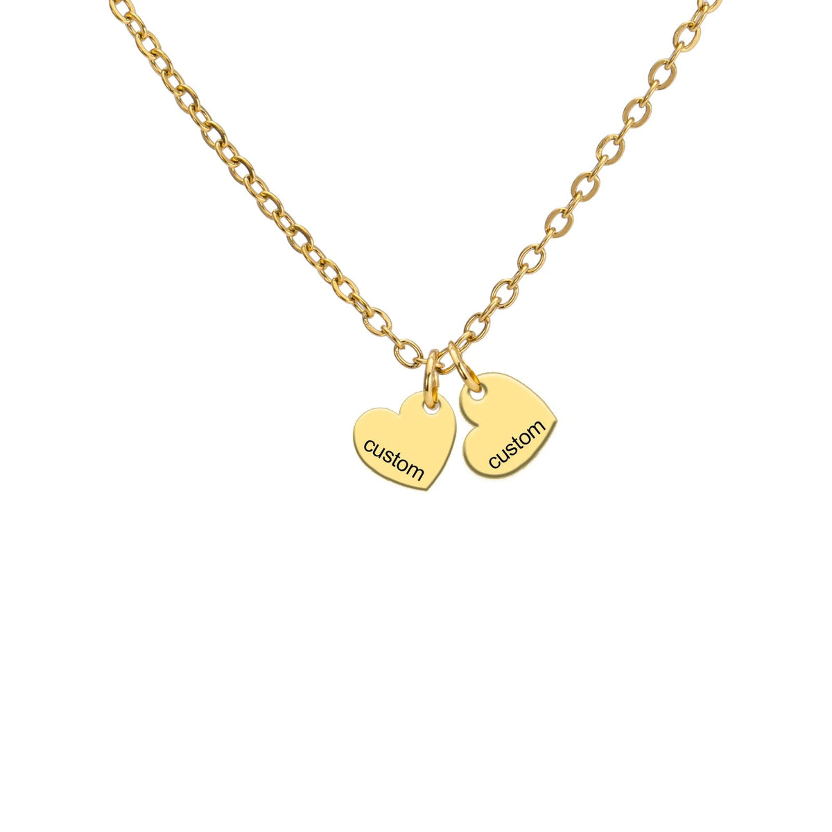 Familienkette Mit Namen Gold - Ansicht 2