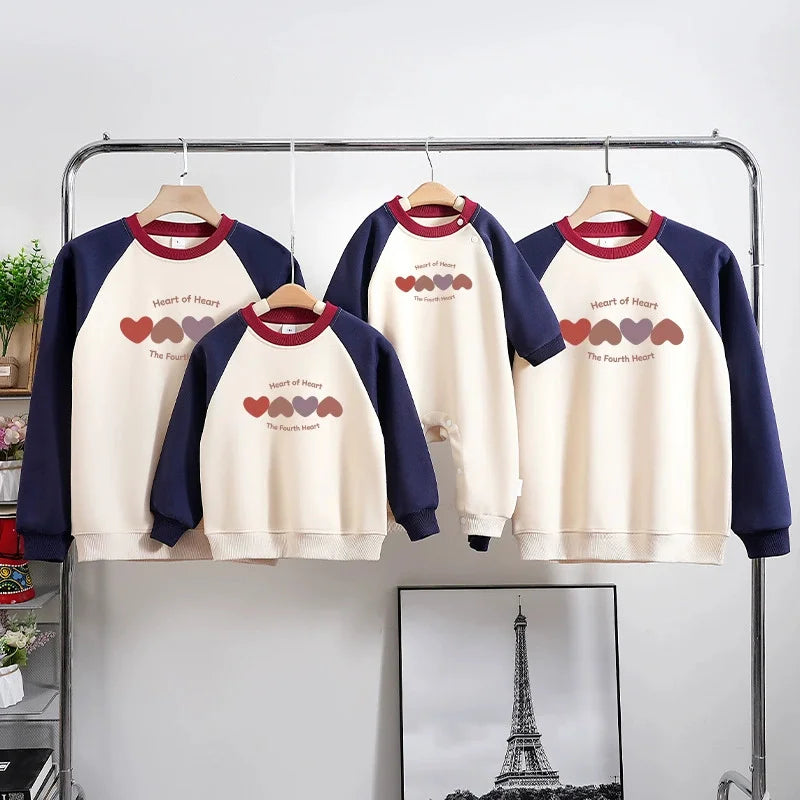 Mama Papa Baby Pullover