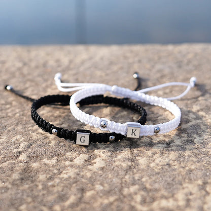 Partner Armband Buchstabe