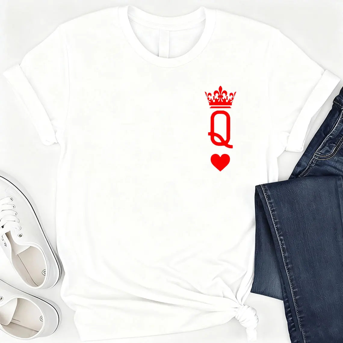 King Und Queen T Shirt Günstig - Ansicht 2