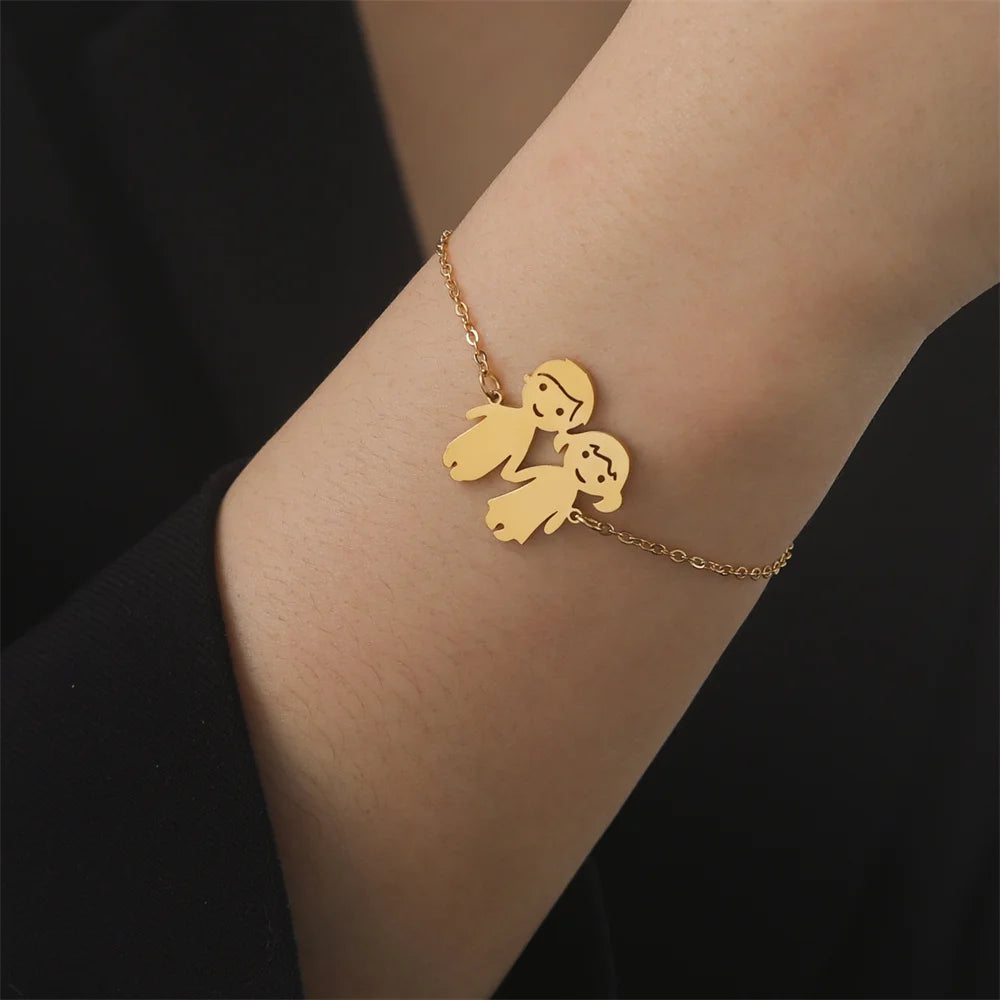 Familienarmband Gold - Ansicht 4