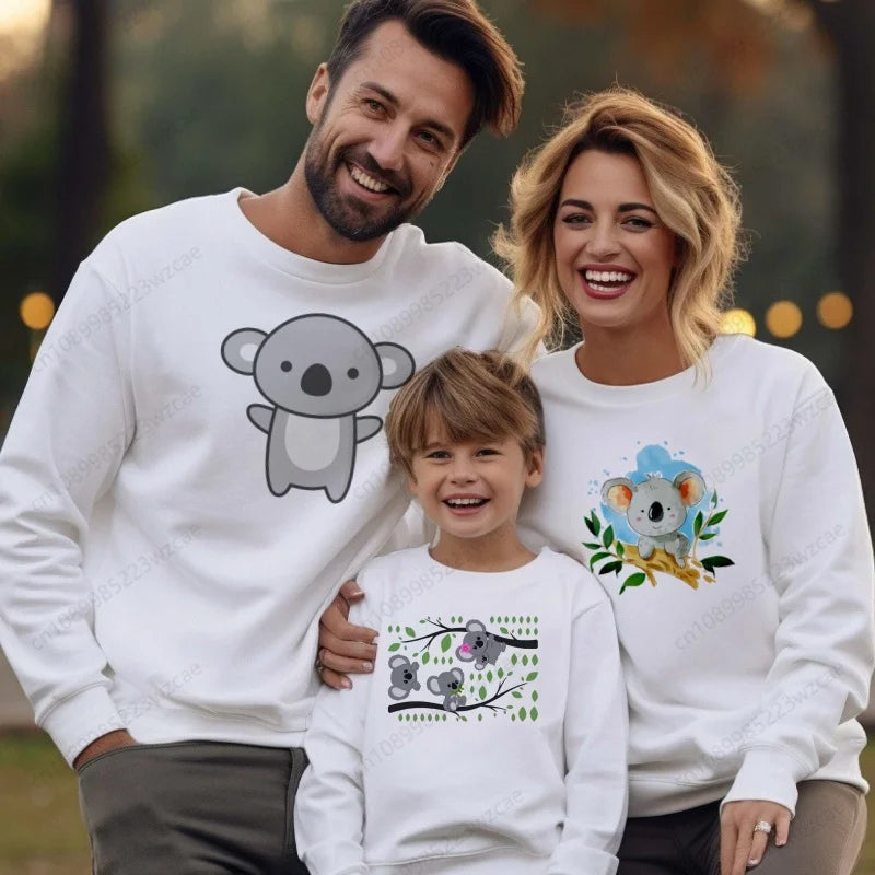 Knitted Pullover For Family