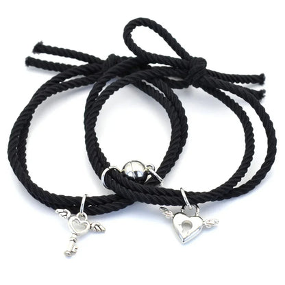 Couple Lock Bracelet