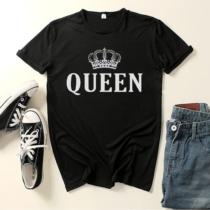 Paar T Shirts King Queen - Ansicht 2