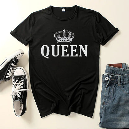 Paar T Shirts King Queen - Ansicht 2