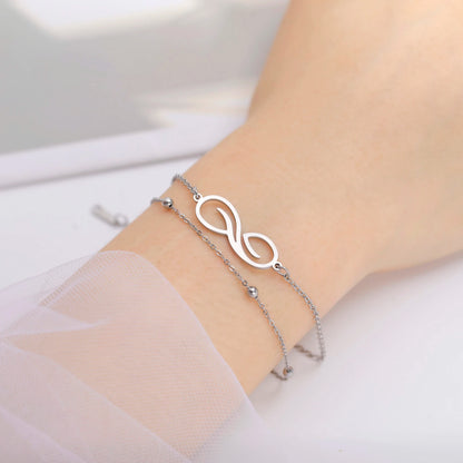 Infinity Armband Mutter Tochter