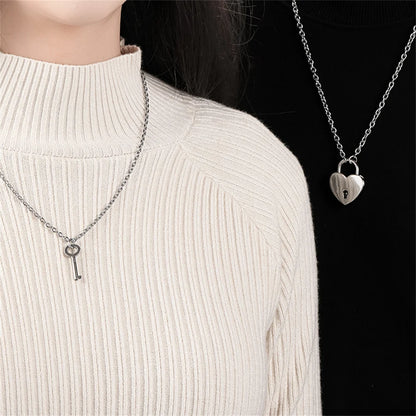 Pärchen Kette Herz