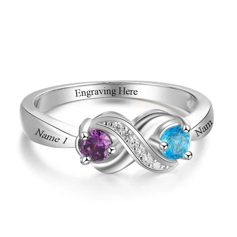 Diamant Familienring - Ansicht 2