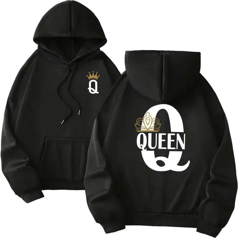 King Queen Pullover Krone