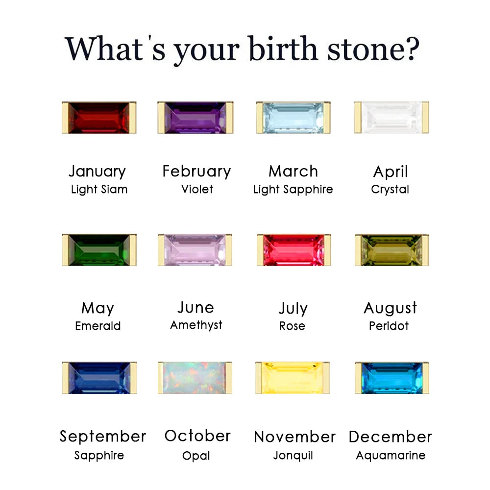 Mother Daughter Birthstone Bracelet