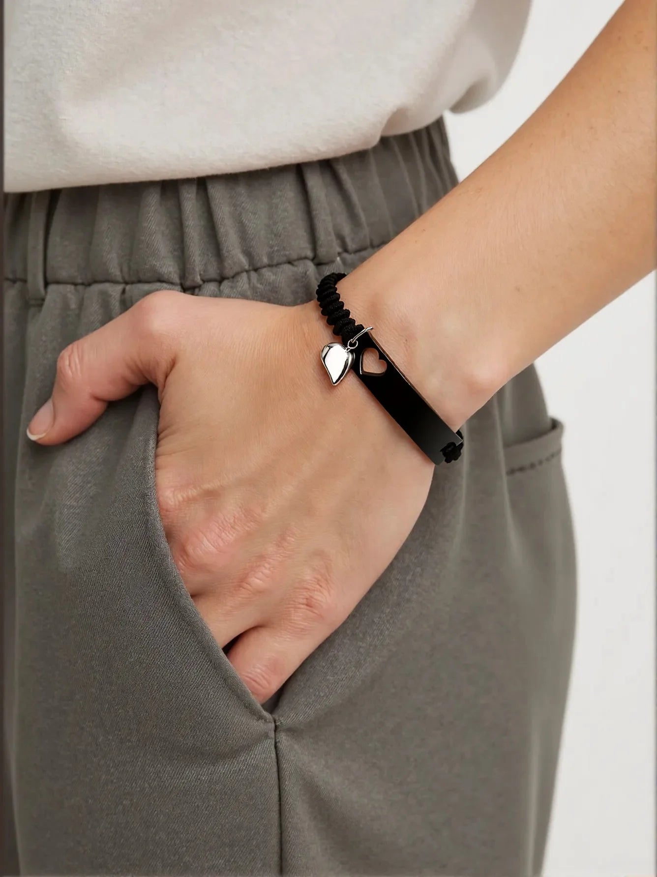 Mama Tochter Armband Silber