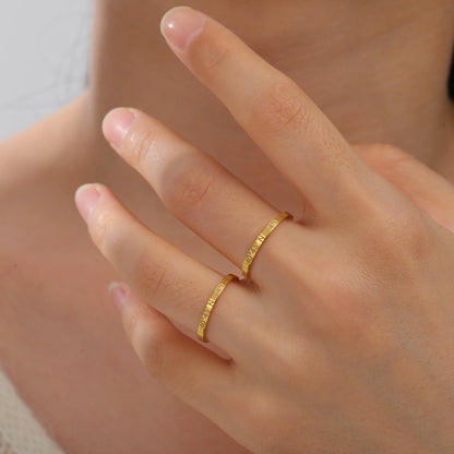 Couple Rings With Letters
