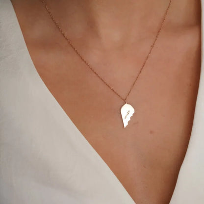 Partner Kette Mit Gravur