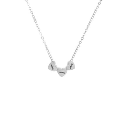 Familienkette Plättchen Silber - Ansicht 5