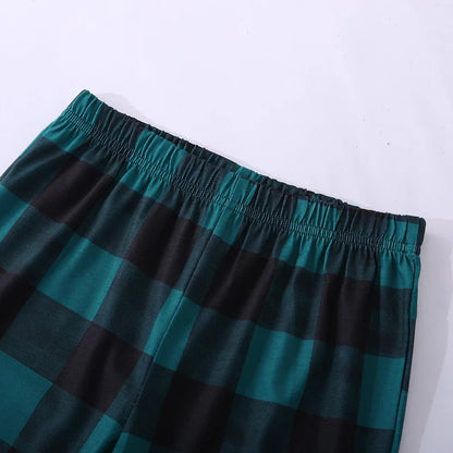 Familien Pyjama Kariert