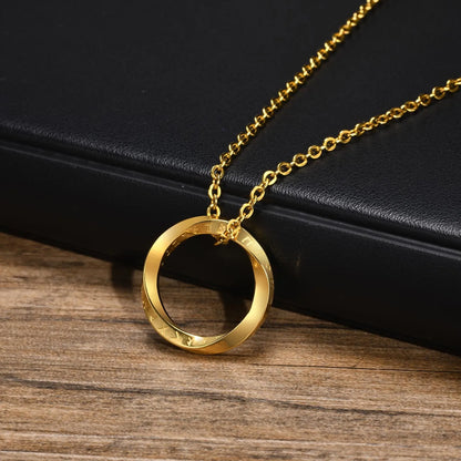 Couple Necklace Ring