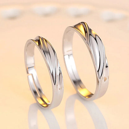 Matching Couple Promise Rings