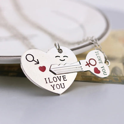 Couple Heart Chain