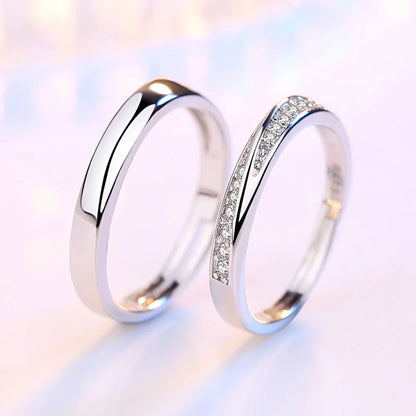 Couple Rings Silver