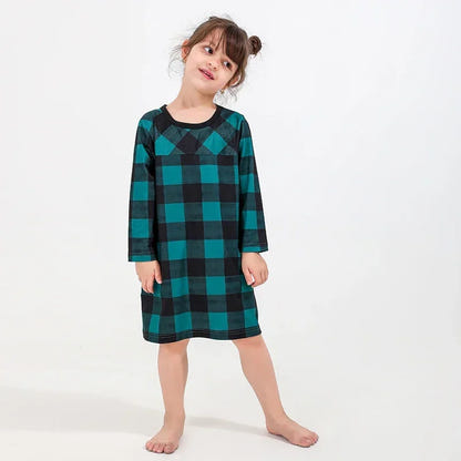 Familien Pyjama Kariert – Ansicht 6