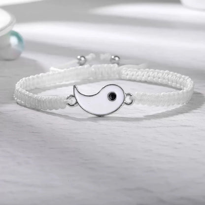 Yin Yang Matching Bracelets