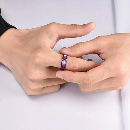 Carbon Ringe Paar