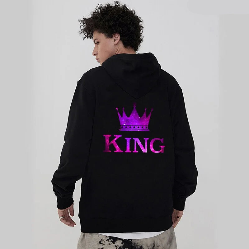 Queen And King Hoodie Galaxy
