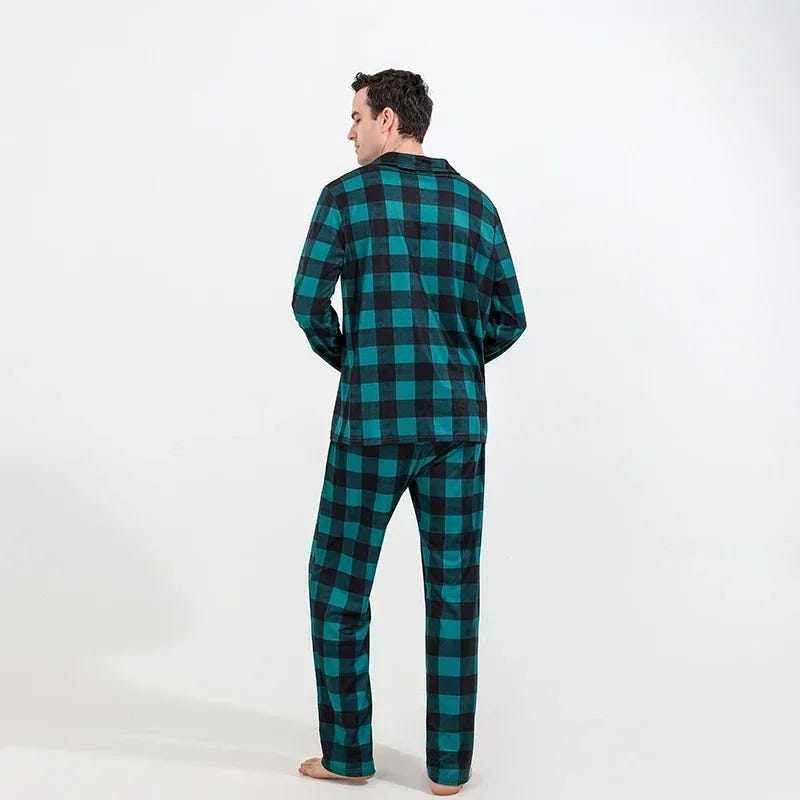 Familien Pyjama Kariert – Ansicht 5