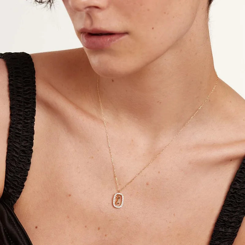 Mom And Daughter Gold Necklace - Ansicht 3