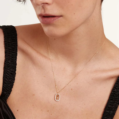 Mom And Daughter Gold Necklace - Ansicht 3