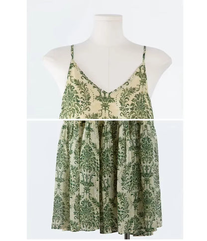 Geblümtes Mutter-Tochter-Kleid