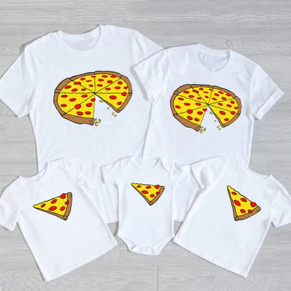T Shirt Vater Sohn Pizza