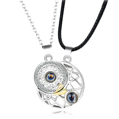 Moon Couple Necklace