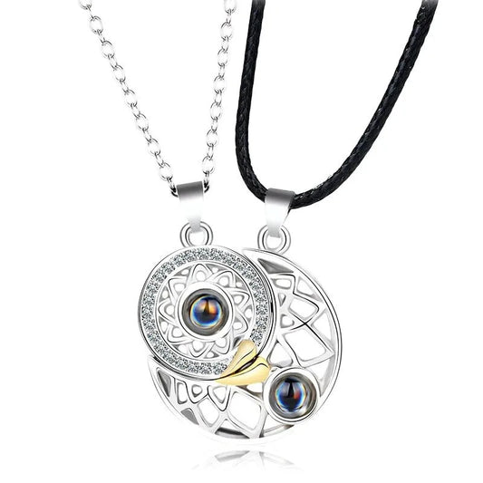 Moon Couple Necklace