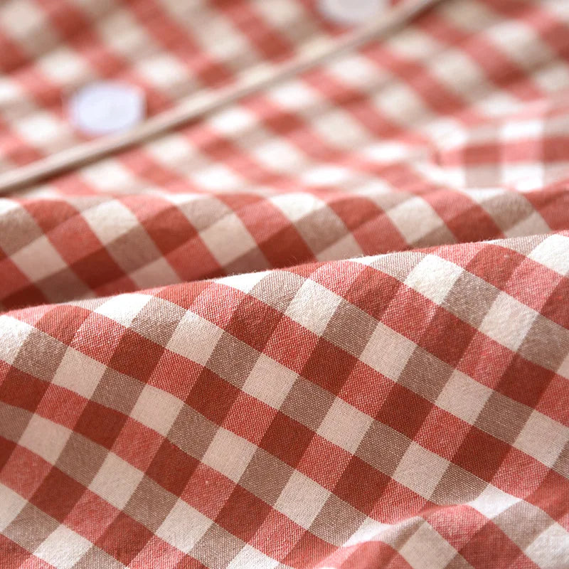 Couples Plaid Pajamas