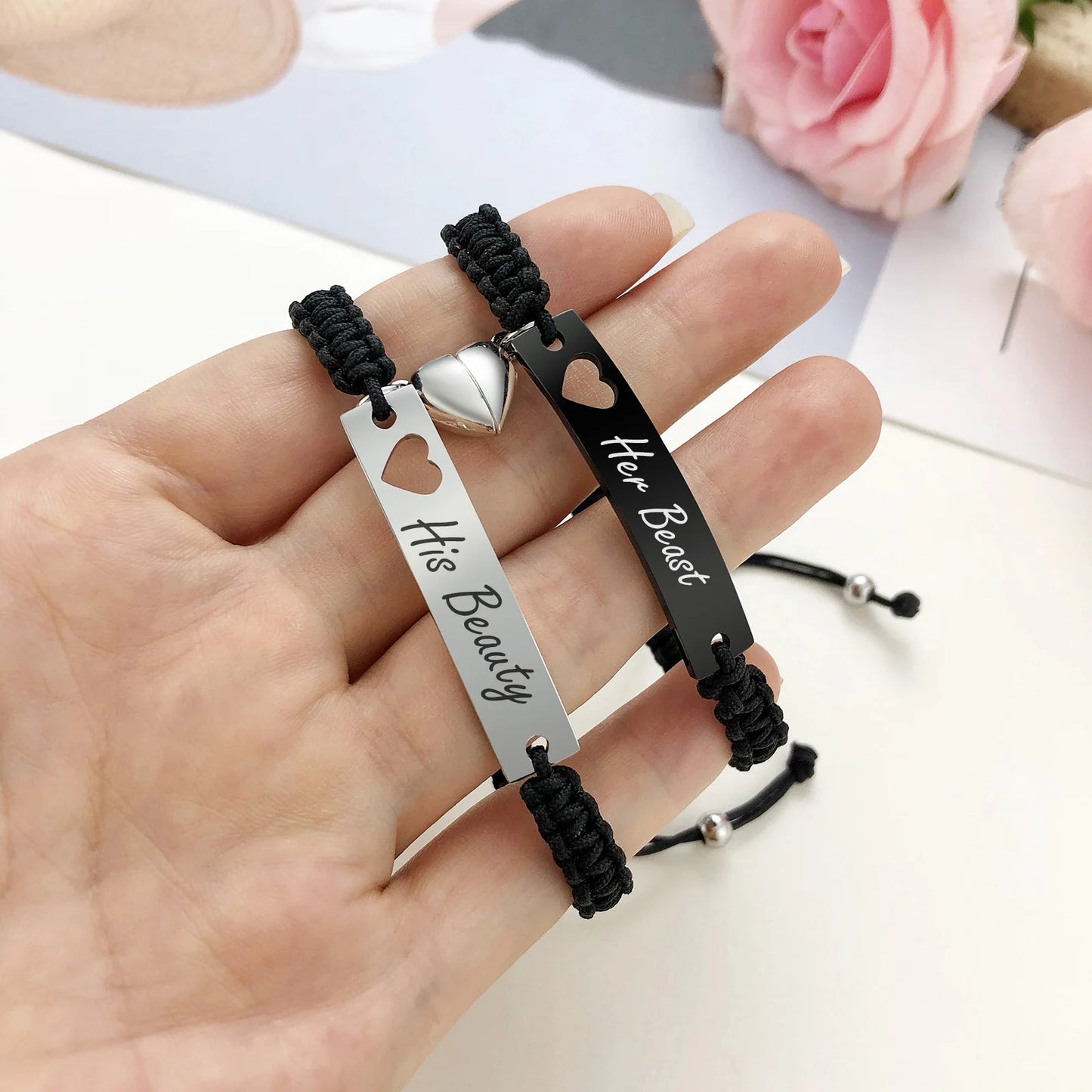 Armbänder Gravieren Paare