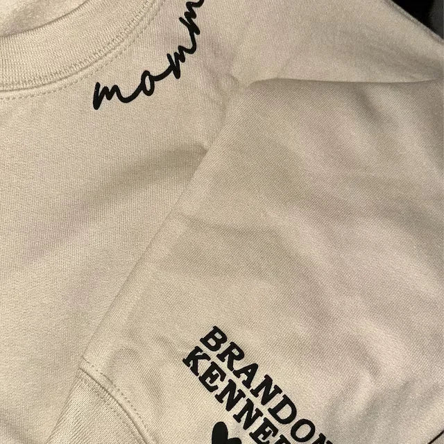 Embroidered Mama Sweatshirt