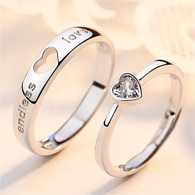 Adjustable Couple Rings