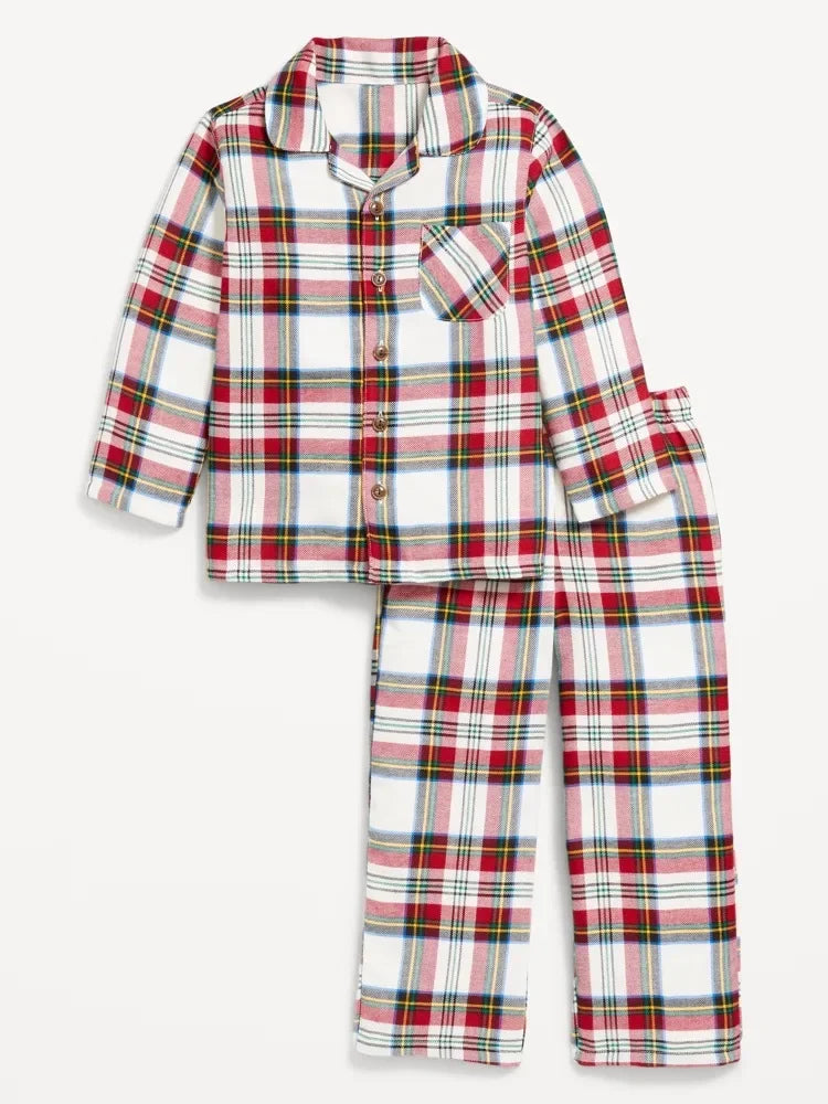 Plaid Pjs For Family