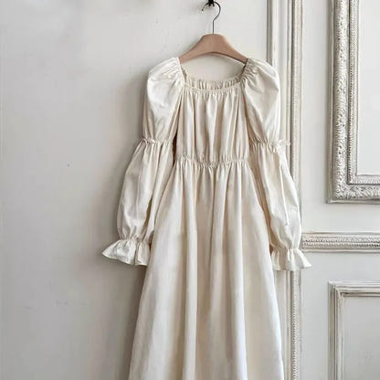 Mutter Tochter Kleid Weiß