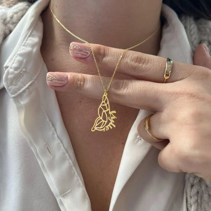Personalisierte Kette Schwester - Ansicht 4