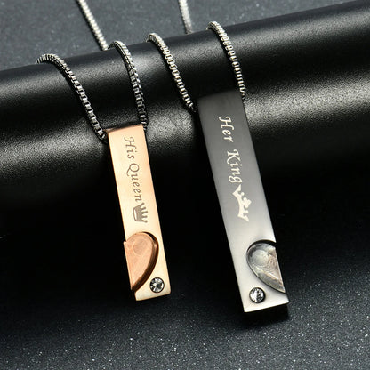 Pärchen Kette Silber