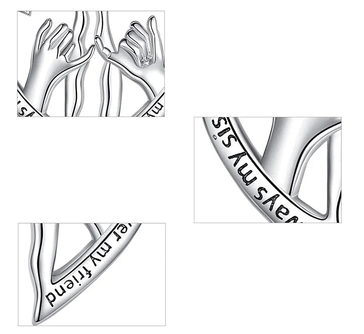 Always My Sister Forever My Friend Necklace - Ansicht 4