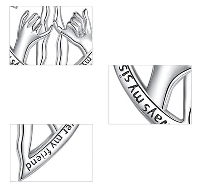 Always My Sister Forever My Friend Necklace - Ansicht 4